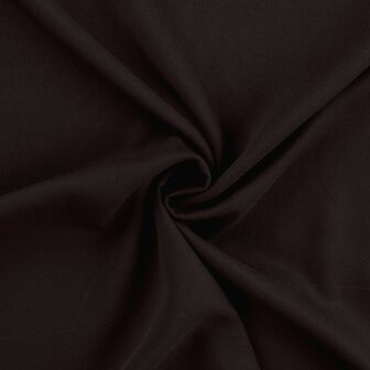 coupon 180 /Viscose twill - Donkerbruin