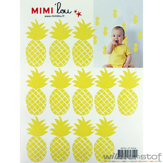 mimilou mimi&#039;lou wall sticker stickers mural mureaux muursticker plakker wilvanstof stoffen online webshop kopen