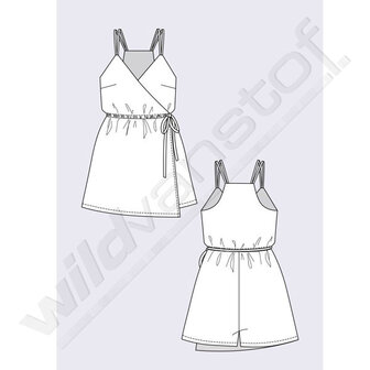 Named - Helga (wrap playsuit)