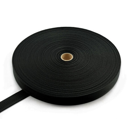 Tassenband PP 30mm - Zwart