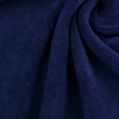 Badstof stretch - marineblauw 19