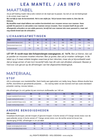 Wisj - Lea (volwassenen)