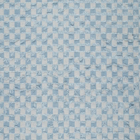 Denim check jacquard - Blue 51