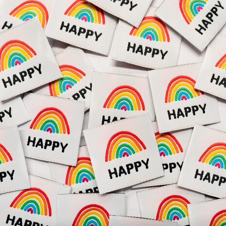 Label - Happy ik(5 stuks)