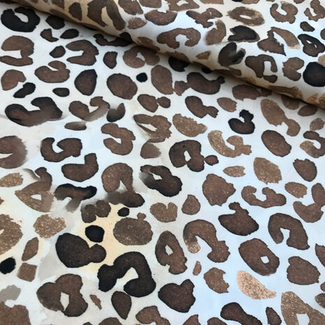 Viscose - Bruine leopard cavalli