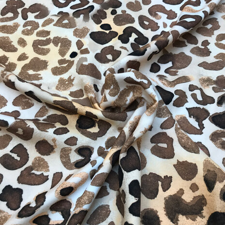 Viscose - Bruine leopard cavalli