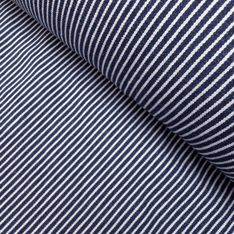 Jeans - Strepen donkerdenimblauw 60