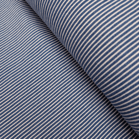 Jeans - Strepen denimblauw 52