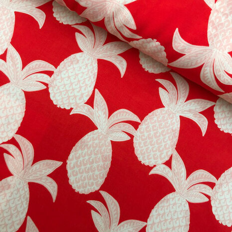 Coupon 200 / Viscose - Pineapple red