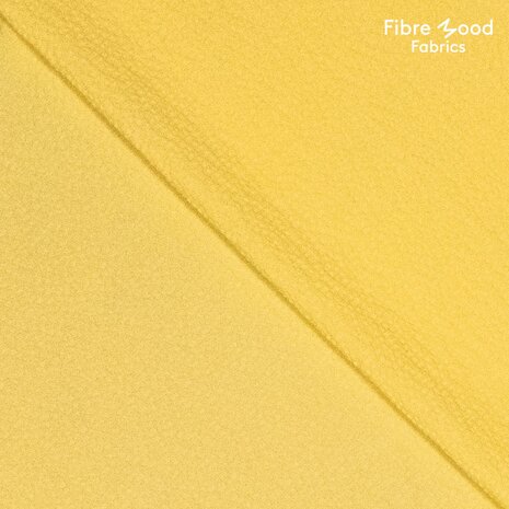 Coupon 65 / Seersucker - lemon yellow fibremood