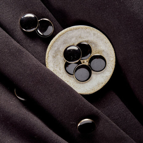 Coupon 55 /Gabardine - Black
