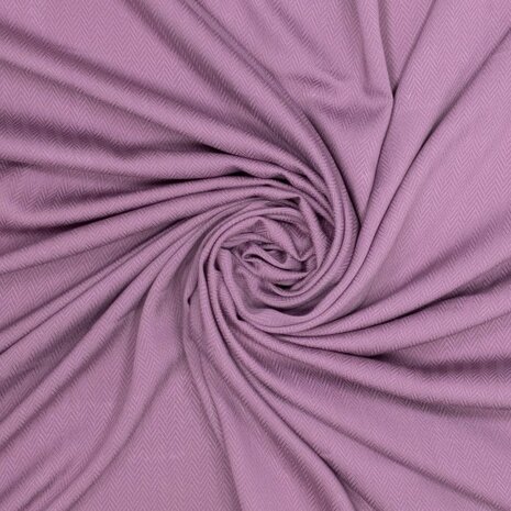 coupon 155/ Viscose - Visgraat zachtpaars