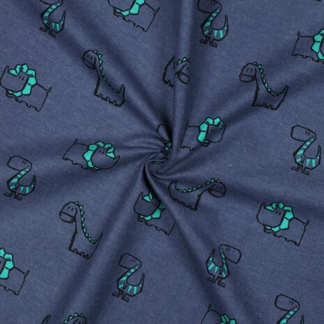 Flanel - Dino denim