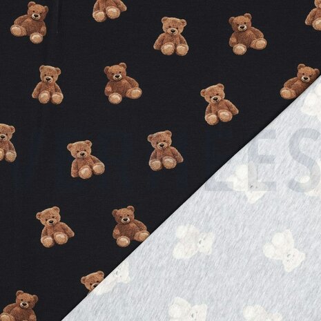 Jersey - Knuffelbeer blauw