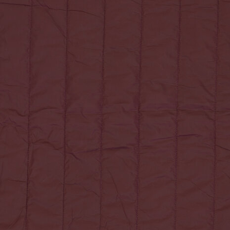Matelasse fleece - Zachtbordeauroze
