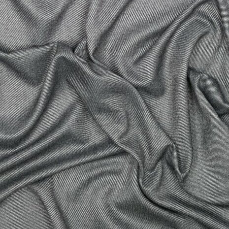 Bamboo broekstof - Keperlijn grijs