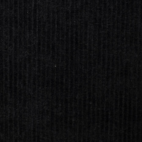 Tricot fluweel fijn - Zwart 299