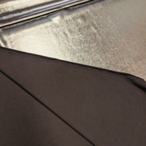 Coupon 200 - Folie jersey  Zilver fi