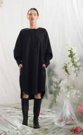 Wol dun - donkerblauw 168 fi