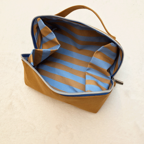 Stoffenpakket - Magic pouch oker