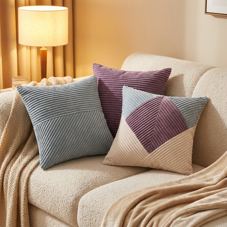 Stoffenpakket - kussenset rib scandinavisch