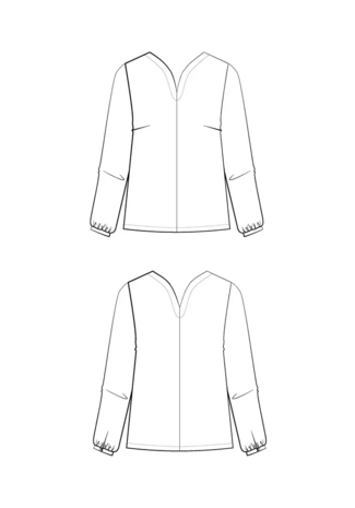 Maison Fauve - la blouse volata