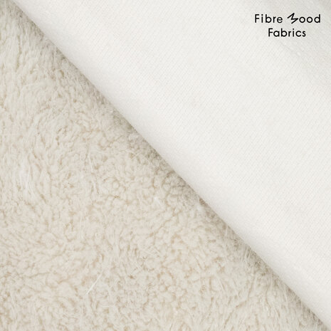 Pels langharig - Ecru greige fibremood