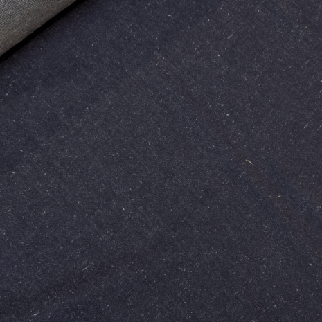 Jeans stretch - Donkerblauw spikkel 427
