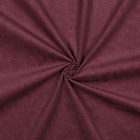 Ribfluweel 21w - Burgundy 92