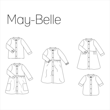 Iris May - May-belle hemd/blouse/jurk kinderen