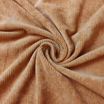Tricot fluweel - Camel 550