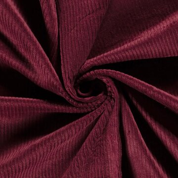 Corduroy stretch - Ribbel breed bordeaux