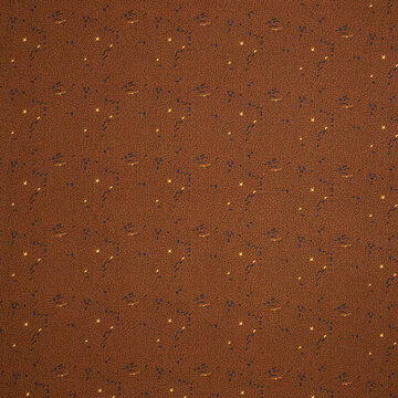 Viscose - Birds and spots on camel fibremood