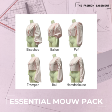 Fashion Basement - Essential mouw pack 34-46