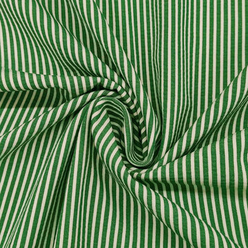 Seersucker - groen met strepen nathalie