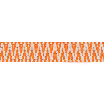 Tassenband 40 mm - Aztec fluo oranje