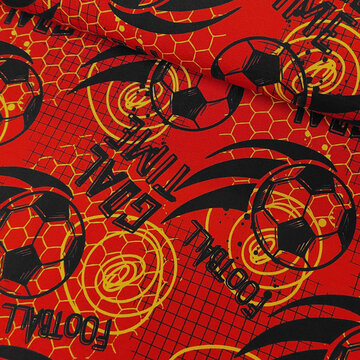 Tricot - Voetbal goal time rood