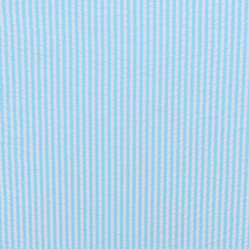 Seersucker katoen - Strepen lichtblauw