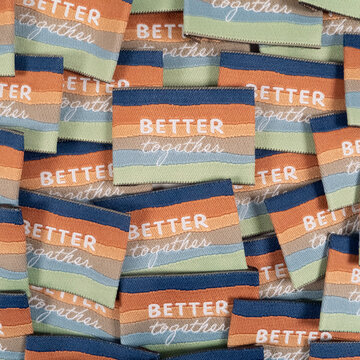 Label - Better together ik (5 stuks)
