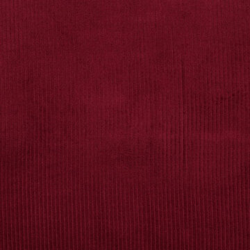 Ribfluweel - dikke ribbel  bordeaux