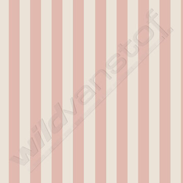 Coupon 160/Tricot - Elvelyckan Vertical pink & creme