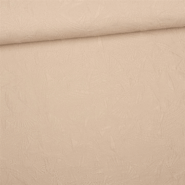 Jacquard - Beige blaadje