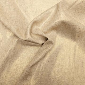Viscose linnen - Folie goud fibre mood