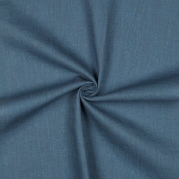 Linnen washed - jeansblauw 27