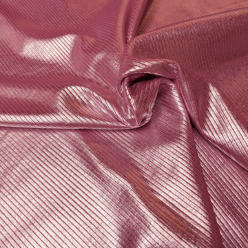 Ribjersey - Glans roze FI