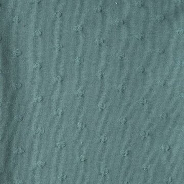 coupon 130 / Tricot - Opliggende dotjes groen