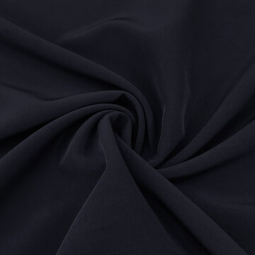 Coupon 150 / Broekstof bertha - effen donkerblauw