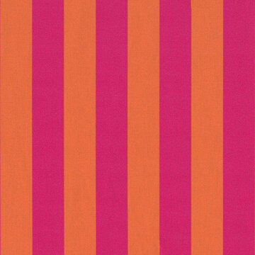 Canvas - Strepen roze oranje breed