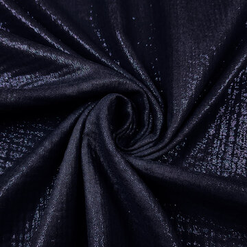 coupon 145/Tetradoek - Donkerblauw met blauwe glitter