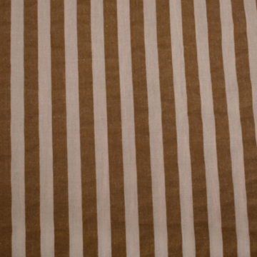 Seersucker katoen - Beige camel 1 cm